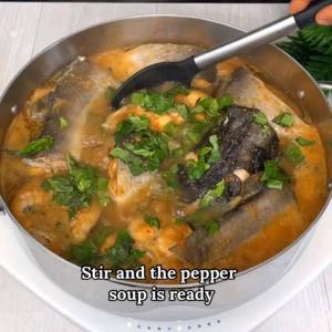 Catfish pepper soup