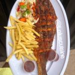 Grilled fish