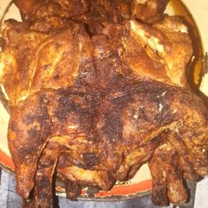 Full chicken and chips