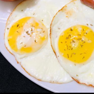 Fried eggs