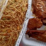 Spaghetti and turkey